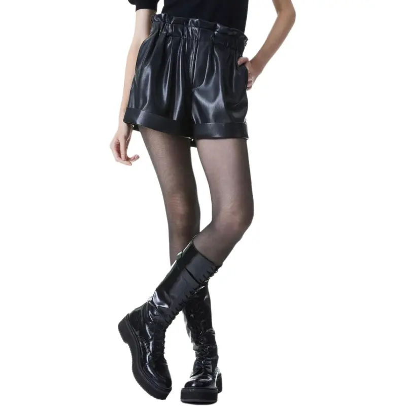 Alice + Olivia Reagan Paperbag-waist Shorts-1