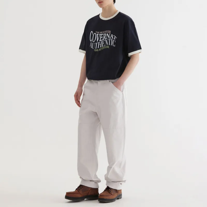 COVERNAT SS25 T Shirt Men's Dark Marine Blue-2