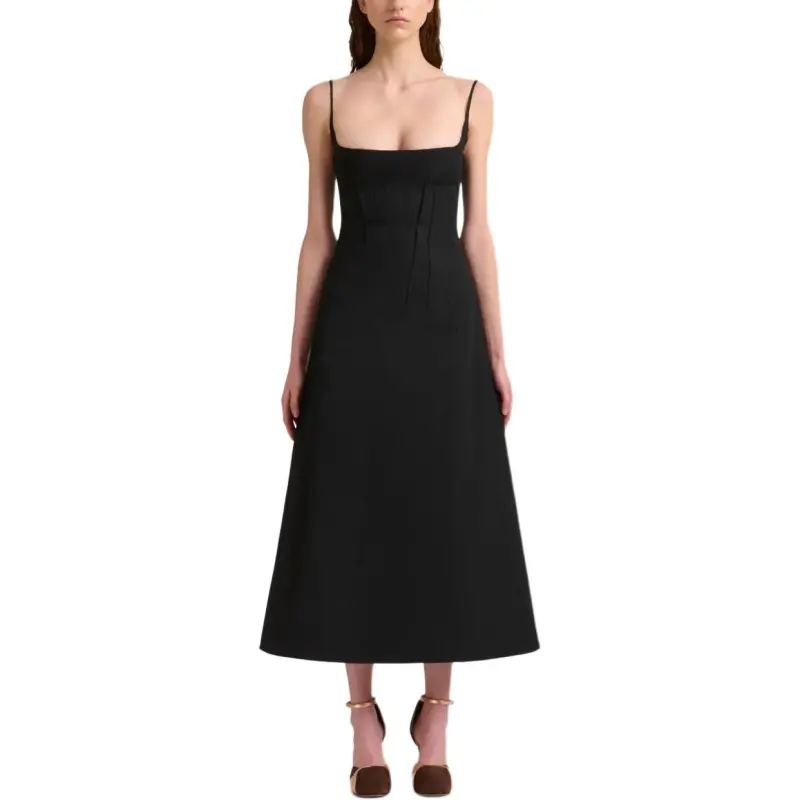 MARNI Pleat detailing Midi Dress-3