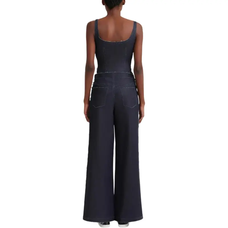 MARNI Stretch cotton Wide leg Jeans-3
