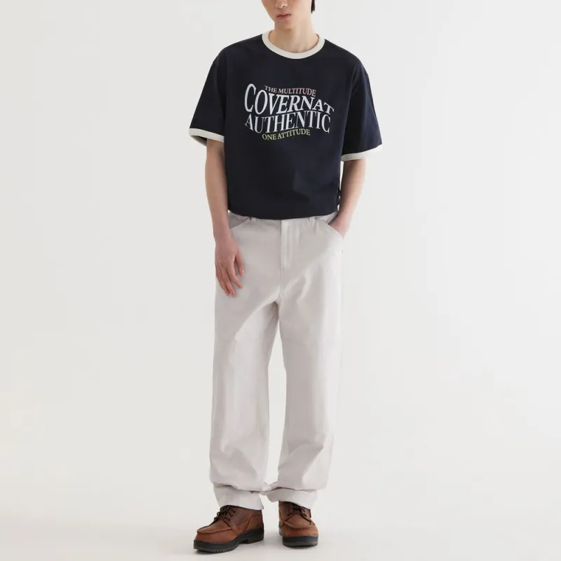 COVERNAT SS25 T Shirt Men's Dark Marine Blue-4