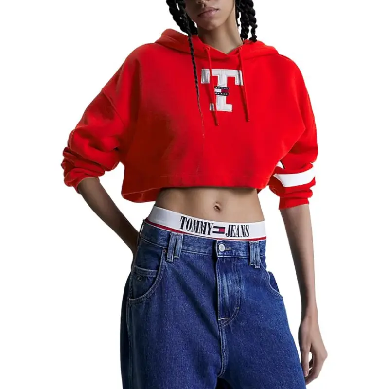 Tommy Hilfiger Sweatshirt Women's Red-3