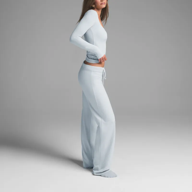 Skims SS25 Casual Pants Women's ZEN BLUE/Zen Blue-3