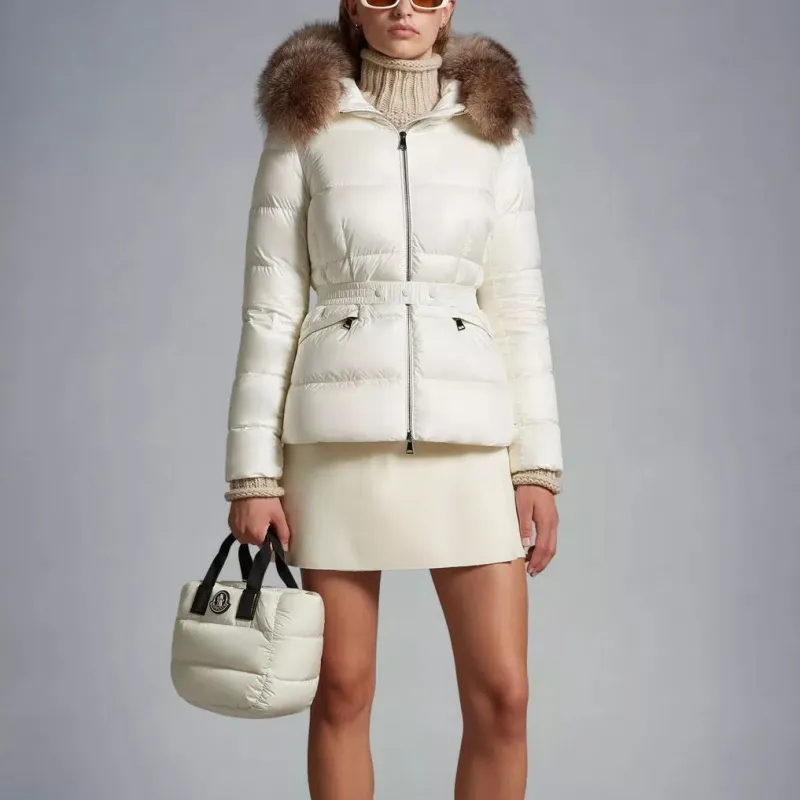 Moncler Boed Series Down Jackets Women's White-1