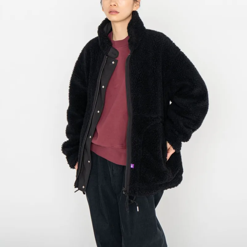 Nanamica x THE NORTH FACE PURPLE LABEL Wool Boa Field Reversible Jacket Jackets & Coats Unisex-2