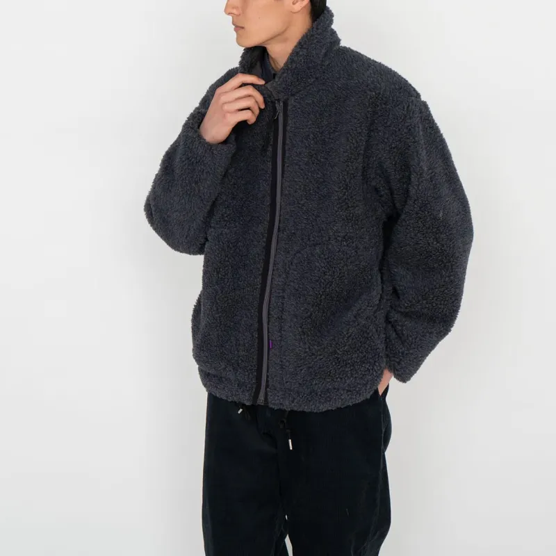 Nanamica x THE NORTH FACE PURPLE LABEL Wool Boa Field Reversible Jacket Jackets & Coats Unisex-6