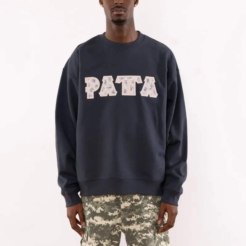 Patta Sweatshirt Men's Marine Blue-2