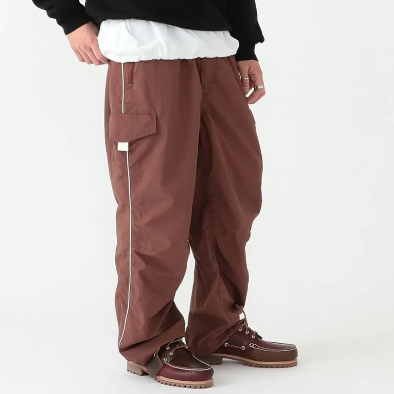 Beams Cargo Pants Men Brown-2