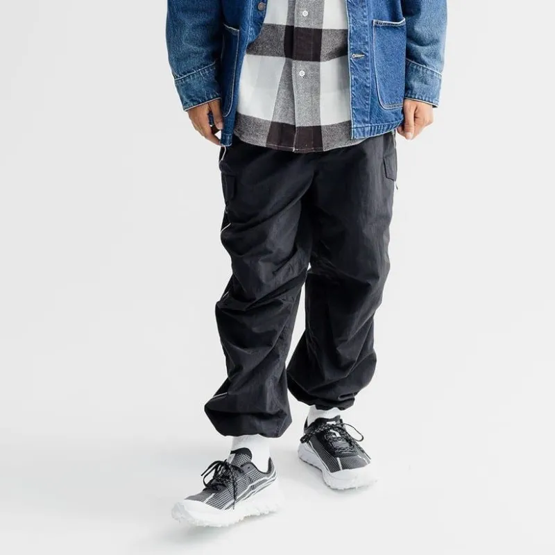 Beams Cargo Pants Men Black-2