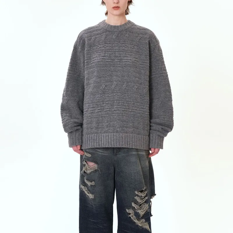 ADER ERROR Seltic Knitted Jumper-2