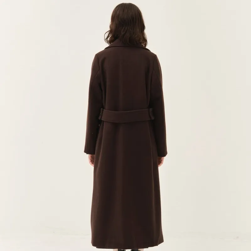 PUBLIC TOKYO Coats Women's Brown-4