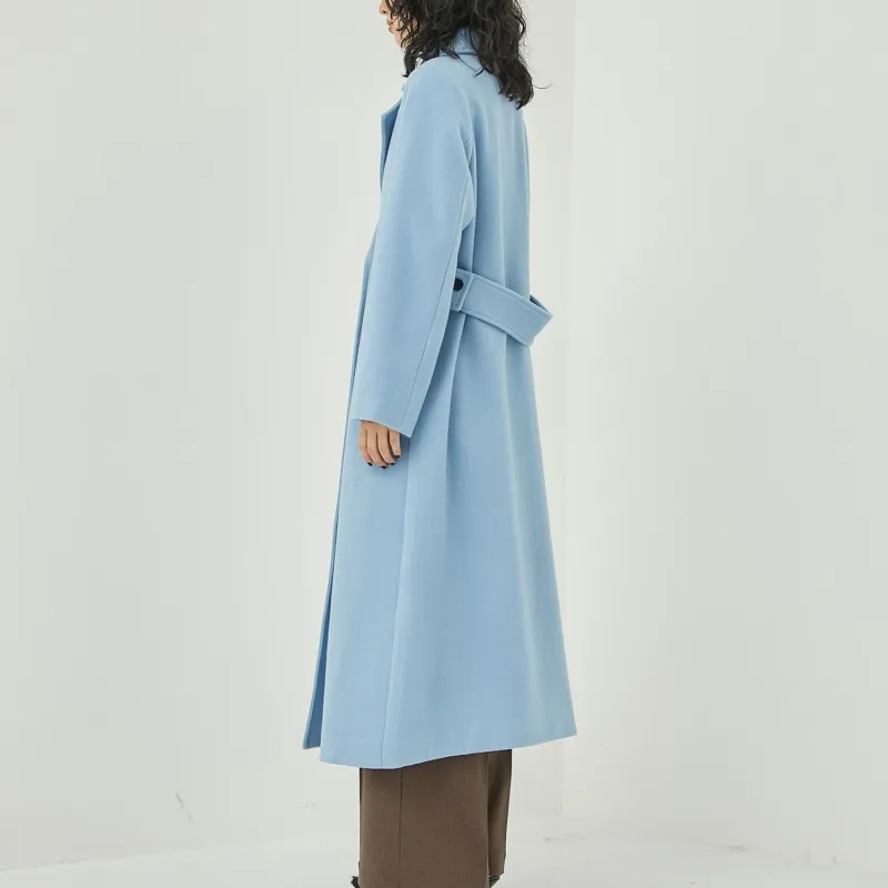 PUBLIC TOKYO Coats Women's Blue-4