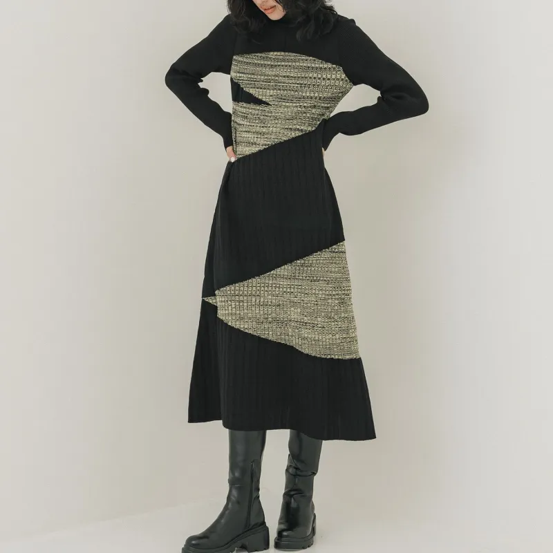PUBLIC TOKYO Long Sleeved Dresses Women's Black-1