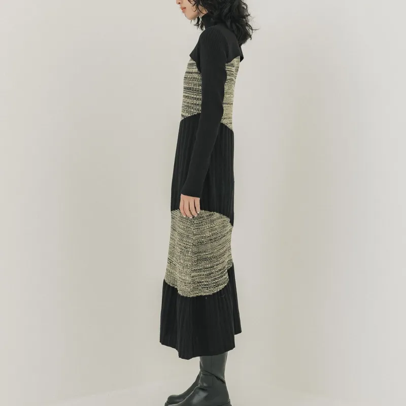 PUBLIC TOKYO Long Sleeved Dresses Women's Black-4