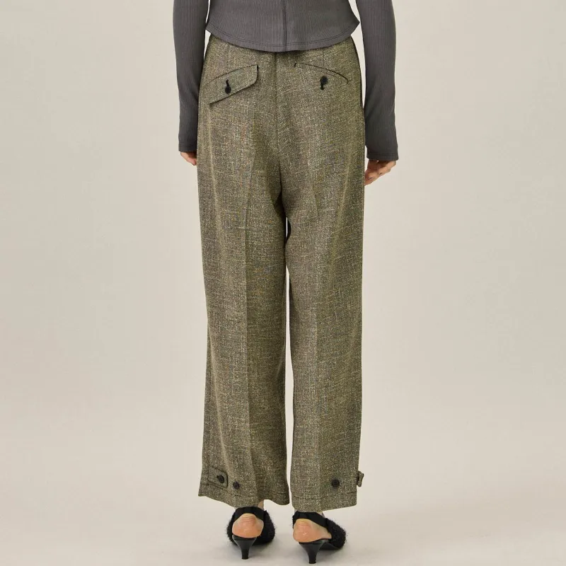 PUBLIC TOKYO Casual Pants Women's Khaki-4