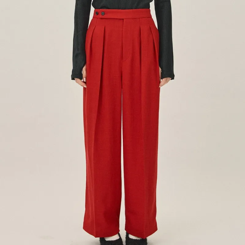 PUBLIC TOKYO Casual Pants Women's Red-2