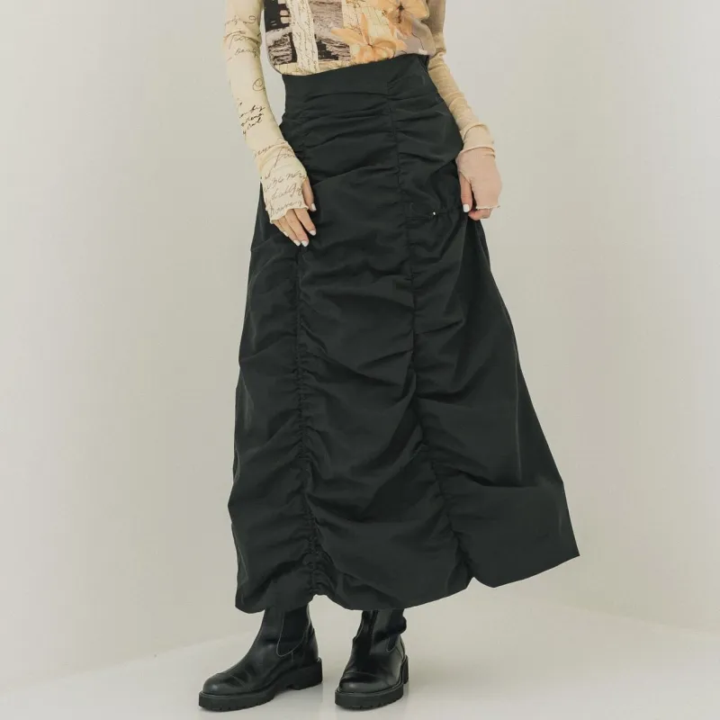 PUBLIC TOKYO Casual Long Skirts Women's Black-2
