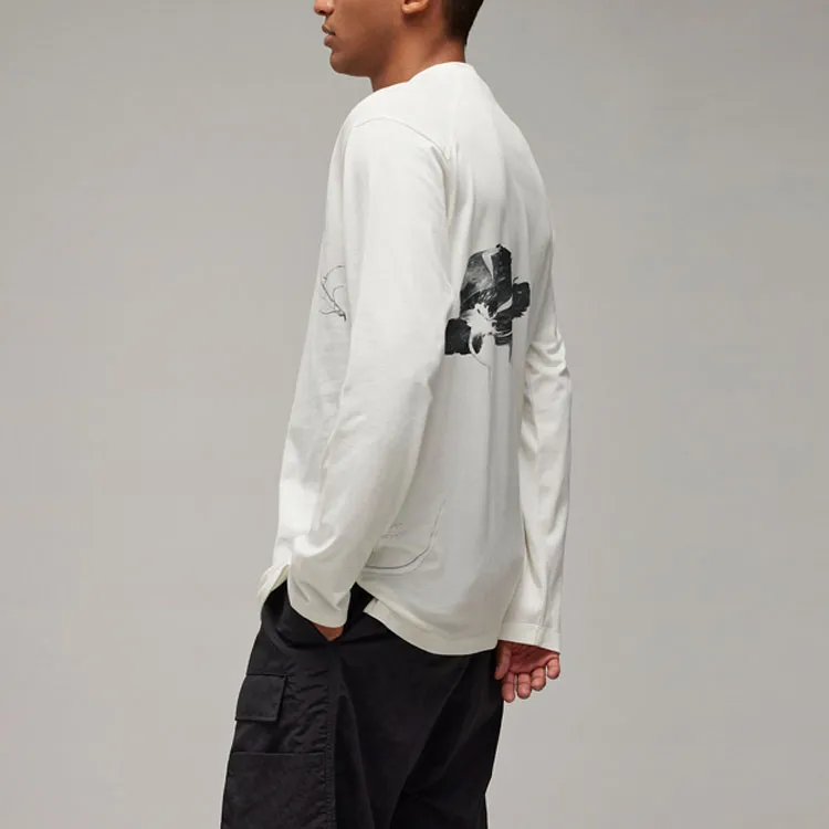 Y 3 Gfx Floral print Cotton T shirt-2