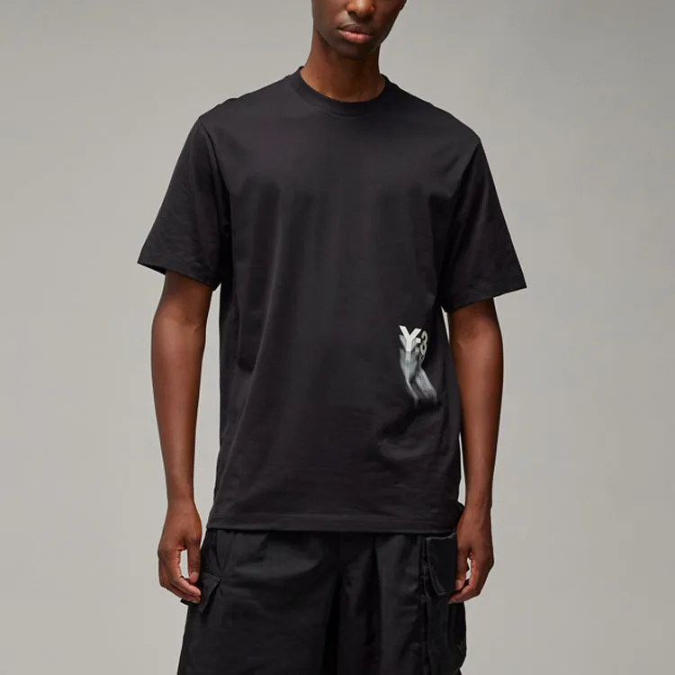 Y 3 Graphic Short Sleeve T shirt-1