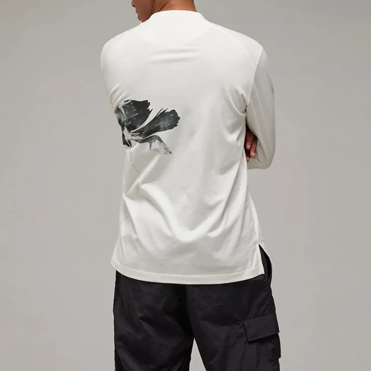 Y 3 Gfx Floral print Cotton T shirt-3