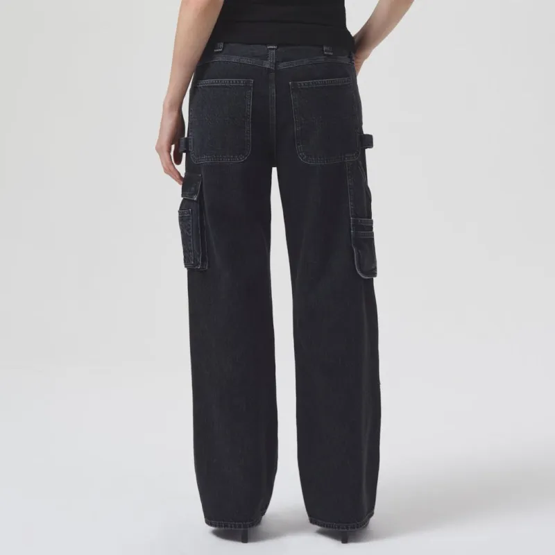 AGOLDE Nera Mid Rise Straight Leg Jeans-2