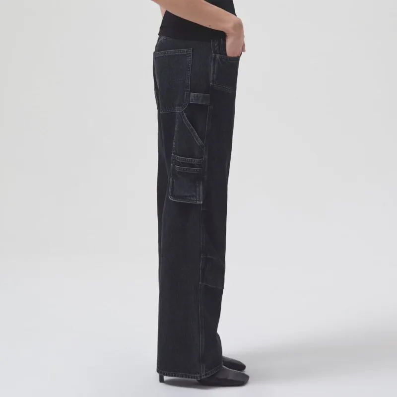 AGOLDE Nera Mid Rise Straight Leg Jeans-3