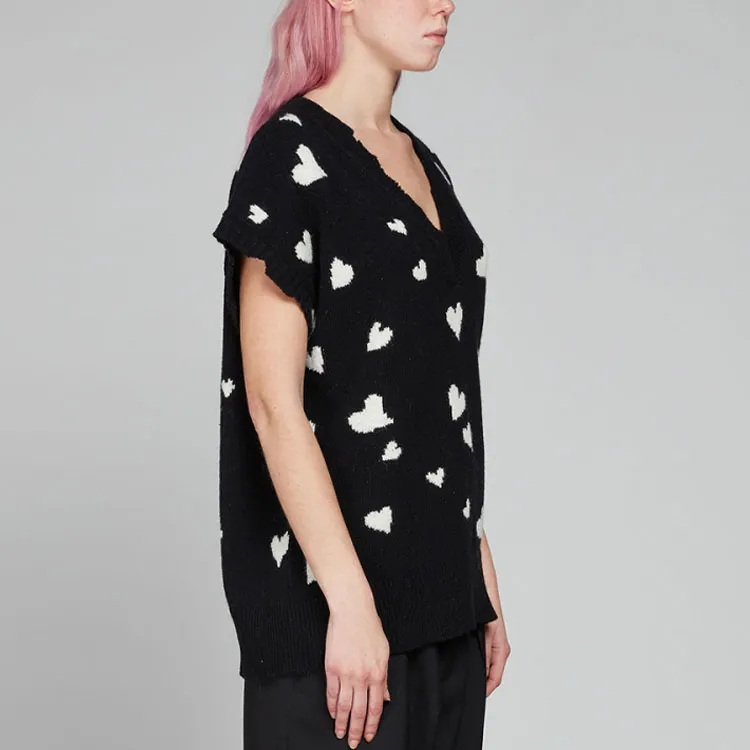 MARNI Bunch Of Hearts Alpaca wool Vest-3