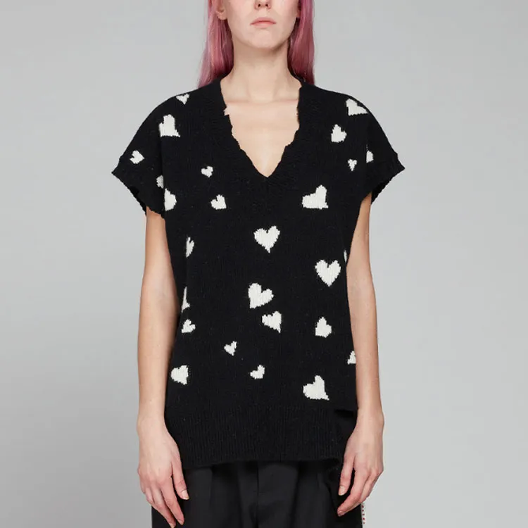 MARNI Bunch Of Hearts Alpaca wool Vest-2