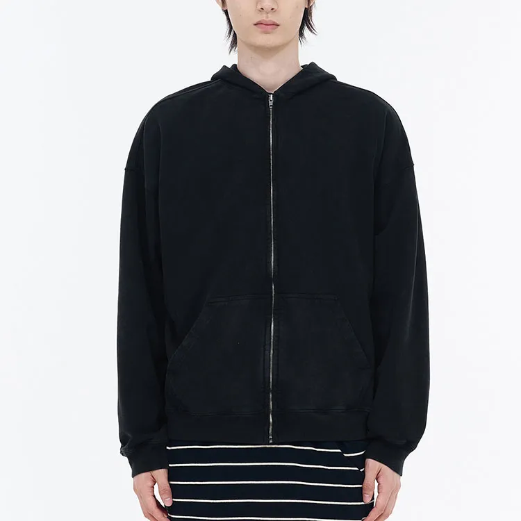 WE11DONE Spiked Zip up Hoodie-2
