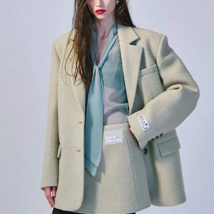 MARDI MERCREDI FW23 Business Suit Korean Style Women's-4