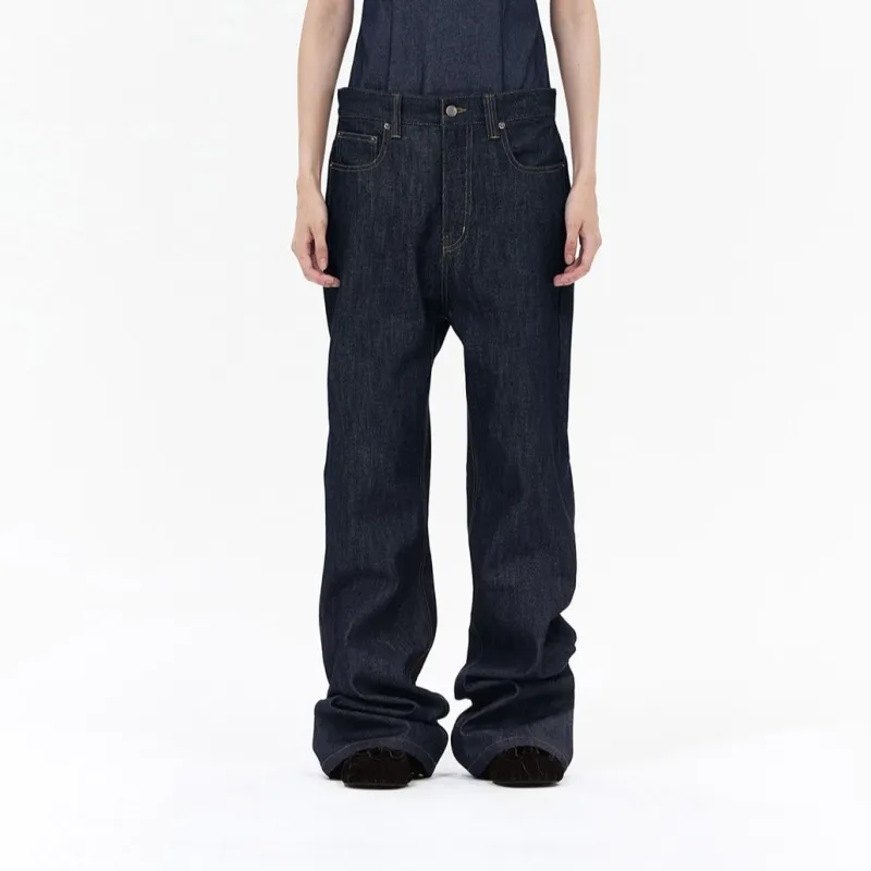 WE11DONE SS24 Jeans Women's Navy-2