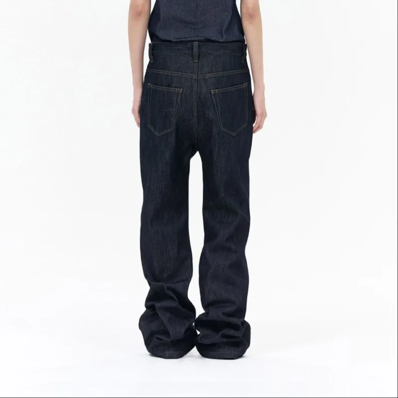 WE11DONE SS24 Jeans Women's Navy-3