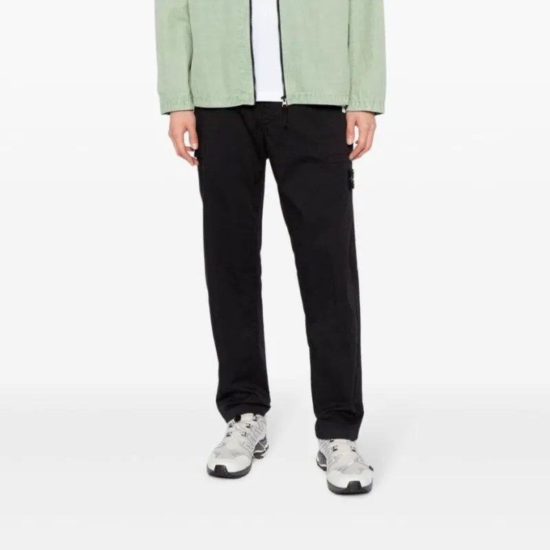 STONE ISLAND Casual Pants Men's Black-1