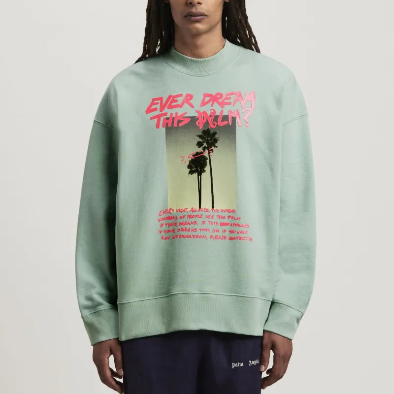 PALM ANGELS Graphic Printed Crewneck Sweatshirt-1