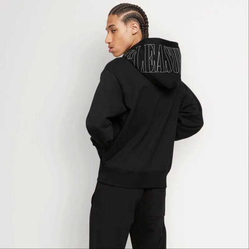 Moose Knuckles x PLEASURES SS24 Sweatshirt Unisex Black-2