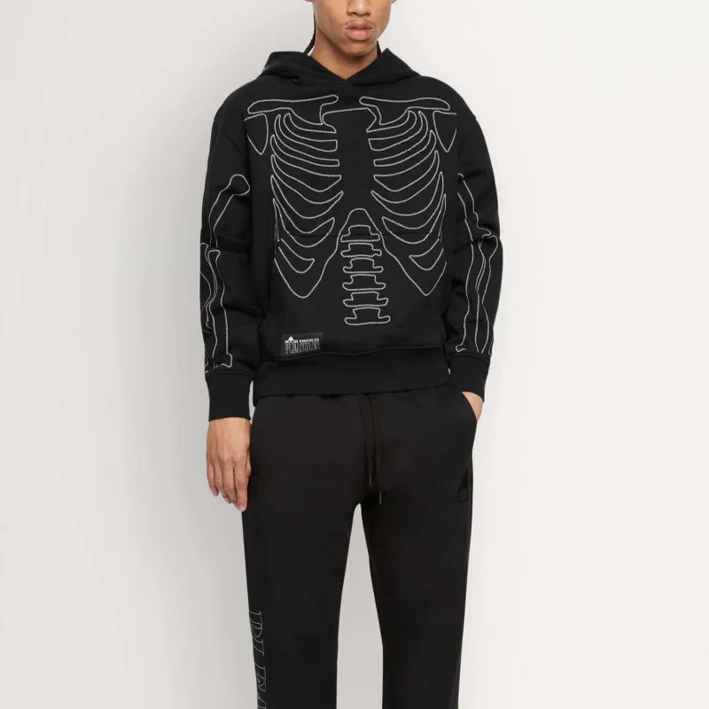 Moose Knuckles x PLEASURES SS24 Sweatshirt Unisex Black-1