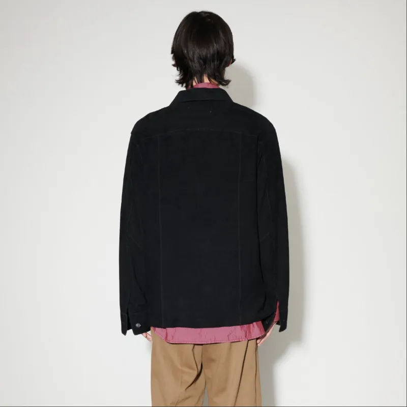 OUR LEGACY Welding Lambskin Shirt-2
