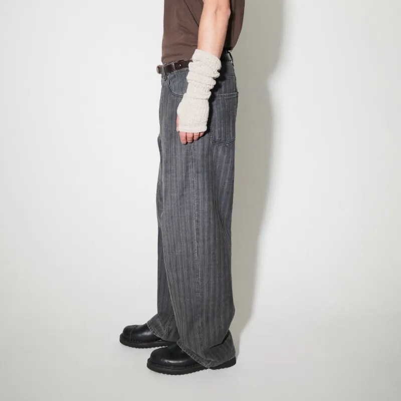 OUR LEGACY Striped Vast Cut Jeans -3