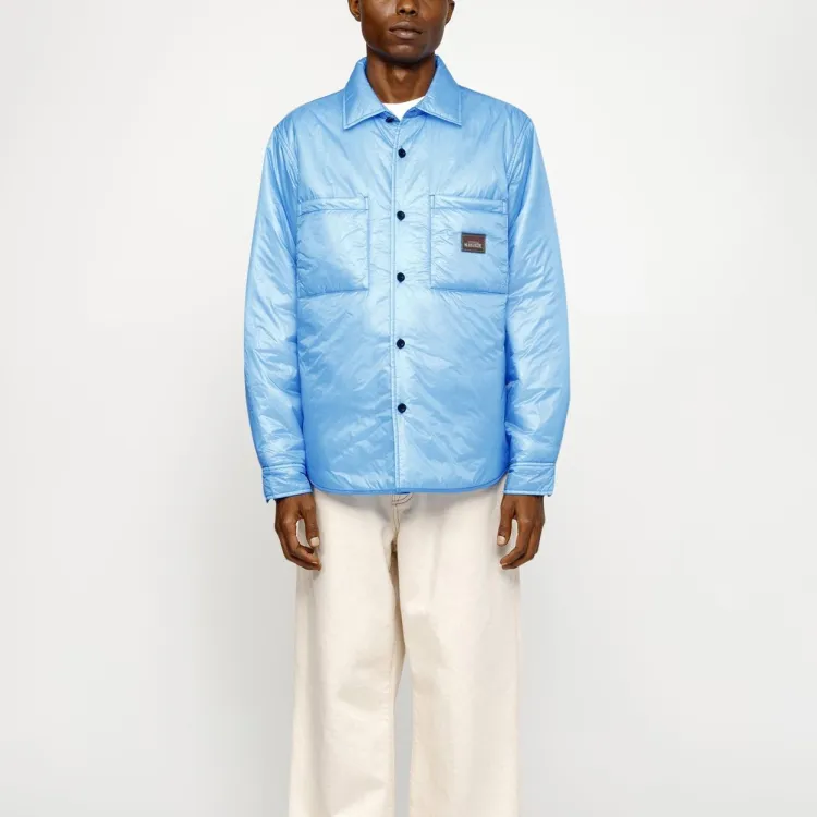 Stussy Fatigue Overshirt Nylon Jacket Black L - POIZON