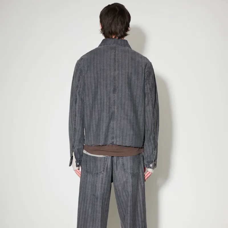 OUR LEGACY Cut Rebirth Shirt Jacket-2