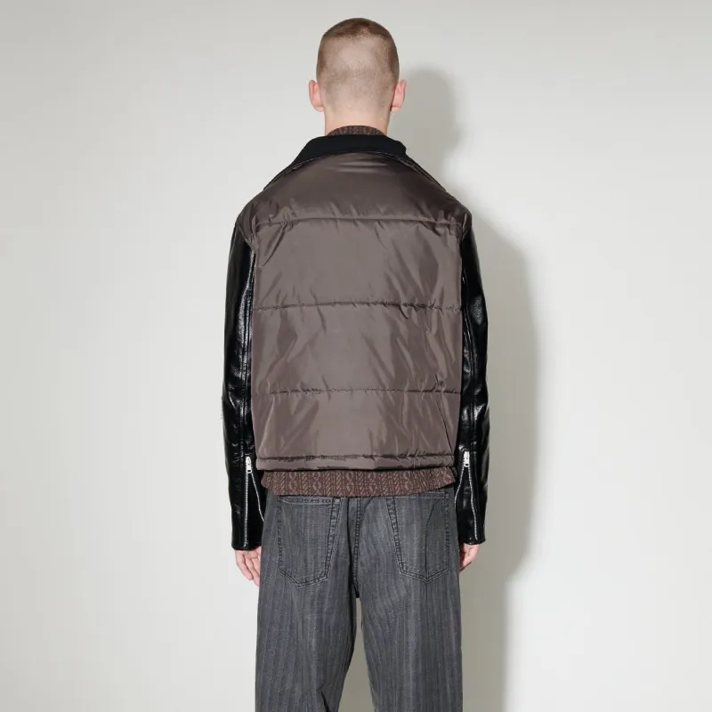 OUR LEGACY Luftraiser Panelled Zip Up Jacket-2