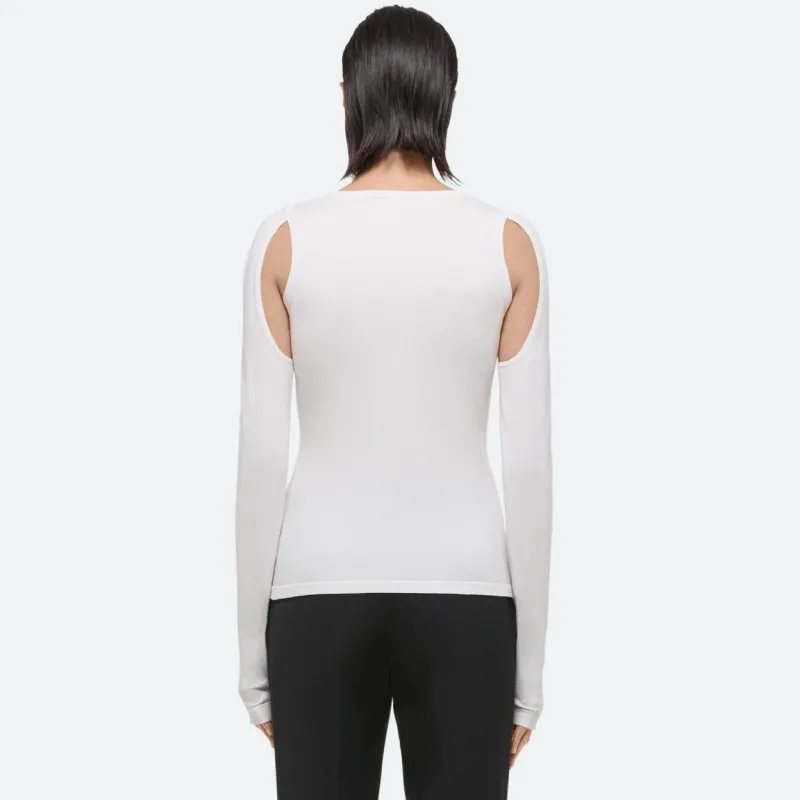 Helmut Lang Cut Out Knitted Jumper-2