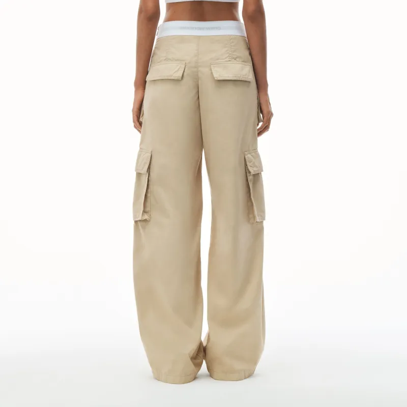 Alexander Wang Mid rise Cargo Trousers-3