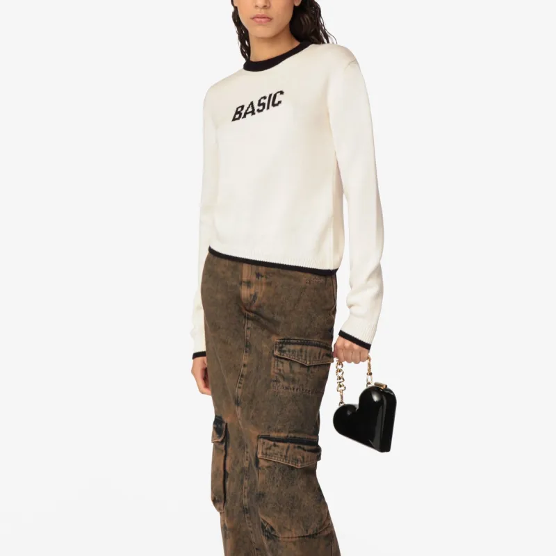 GCDS Basic Patterned jacquard Jumper-3