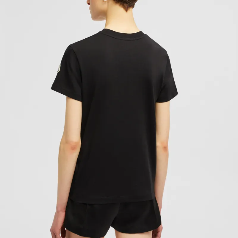 Moncler T Shirts Women's Black-1
