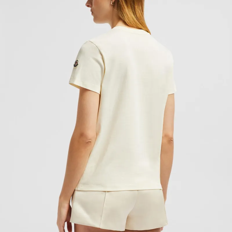 Moncler Logo Patch Crewneck T Shirt-2
