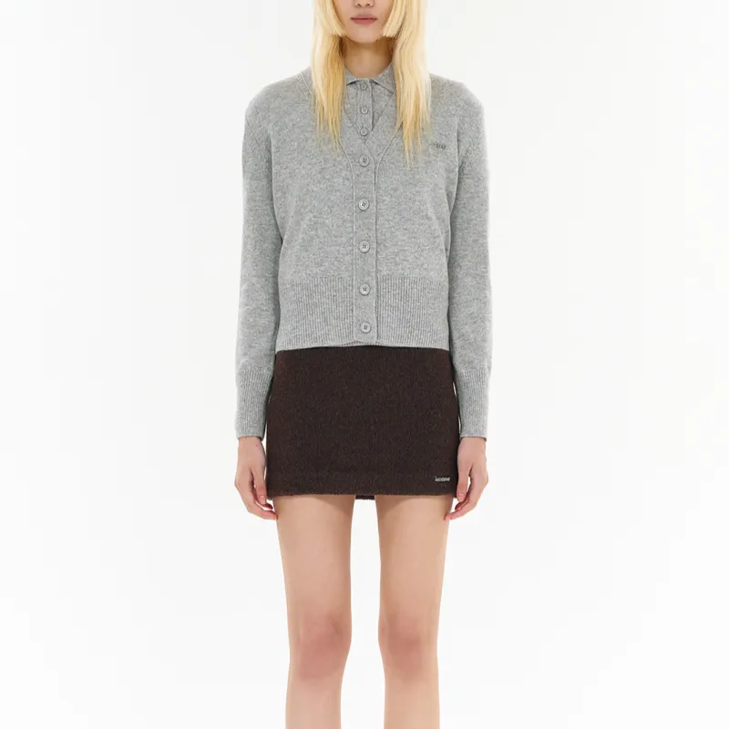 WE11DONE V neck Cardigan-2