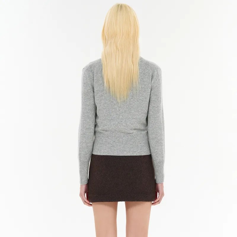 WE11DONE V neck Cardigan-3