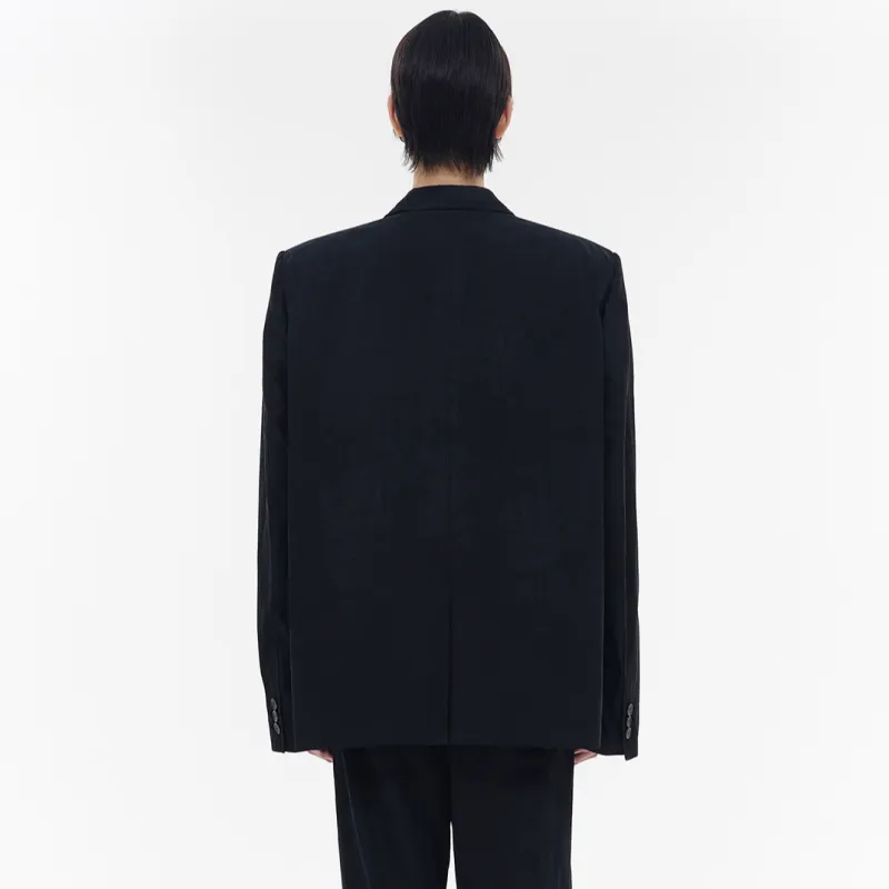 WE11DONE Business Suit Men's Black-3
