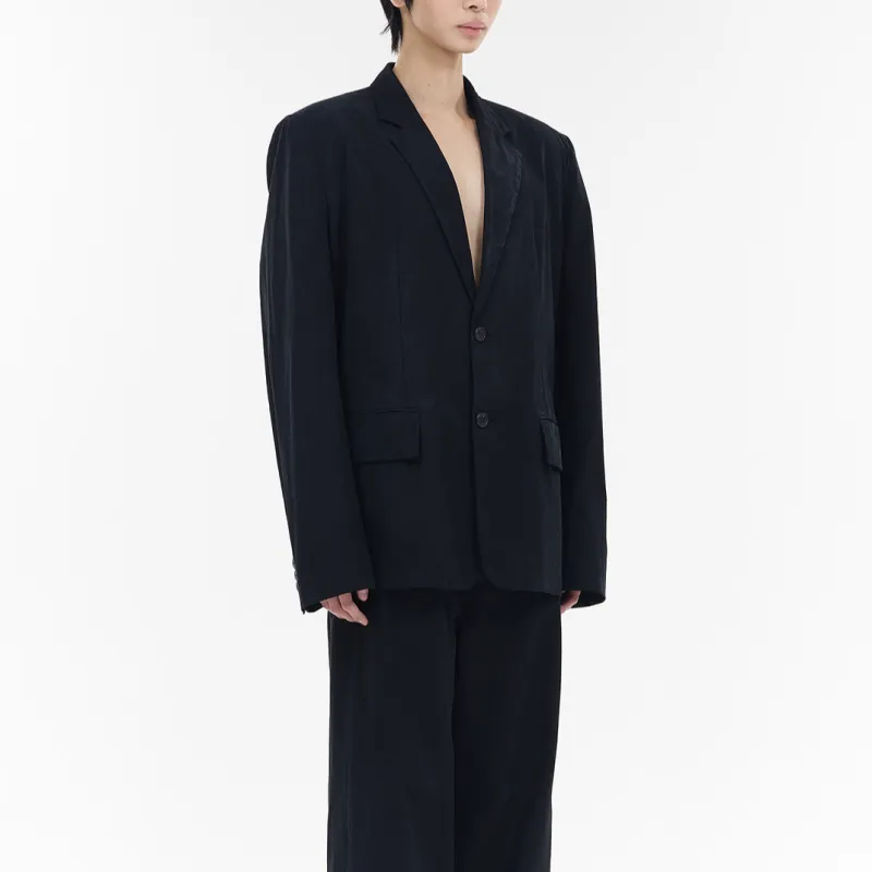 WE11DONE Business Suit Men's Black-4